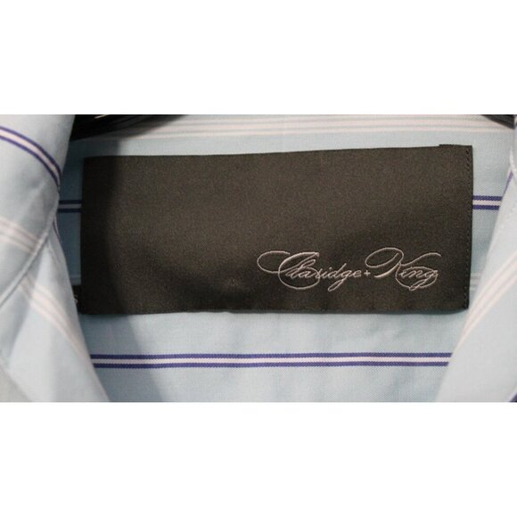 NWT Claridge + King Shirt Dress Size XS Long Sleeve Button Down Stripes - Picture 4 of 6